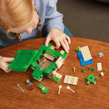 LEGO® Minecraft® - Želvja hiška na plaži (21254)