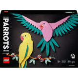 LEGO® ART - Zbirka živali – papigi makao (31211)