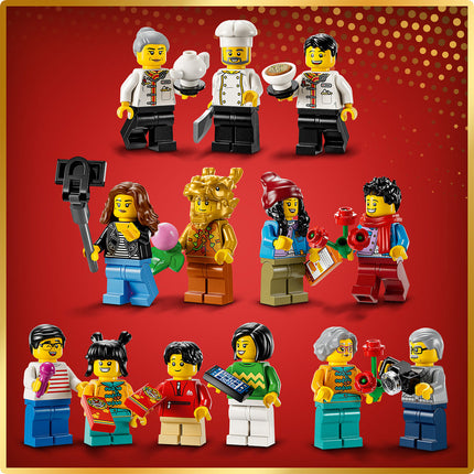 LEGO® Chinese Festivals - Pókember kulcstartó (80113)