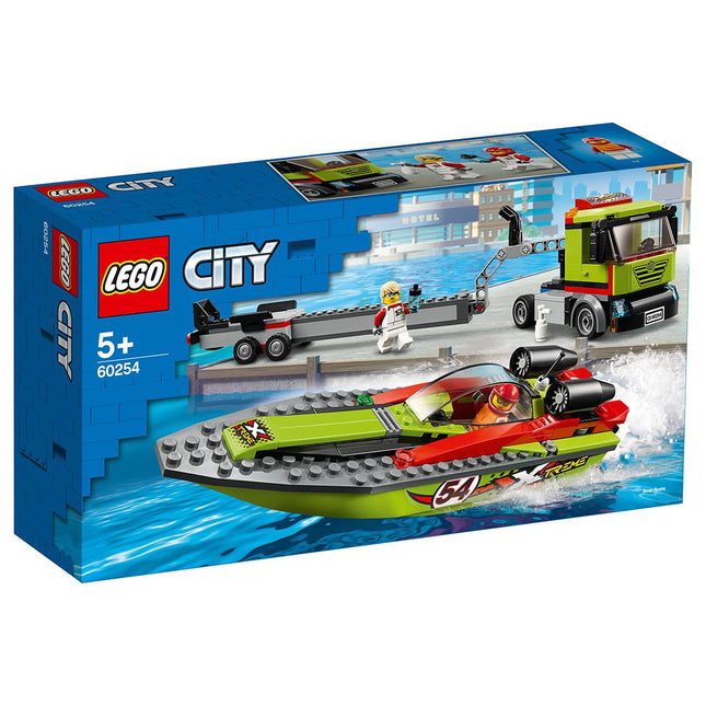LEGO® City - Versenycsónak szállító (60254)