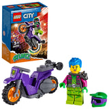 LEGO® City - Wheelie kaszkadőr motorkerékpár (60296)