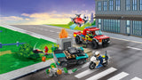 LEGO® City - Tűzoltás és rendőrségi hajsza (60319)