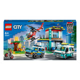 LEGO® City - Mentő járművek központja (60371)