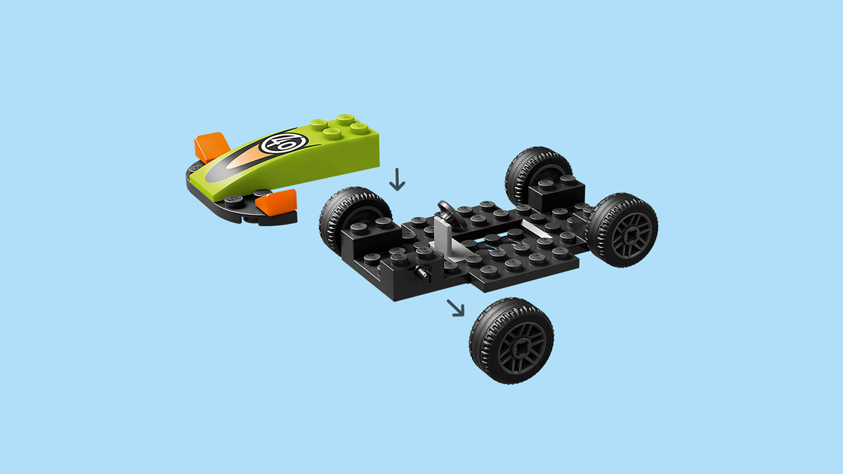 LEGO® City - Zeleni dirkalni avto (60399)