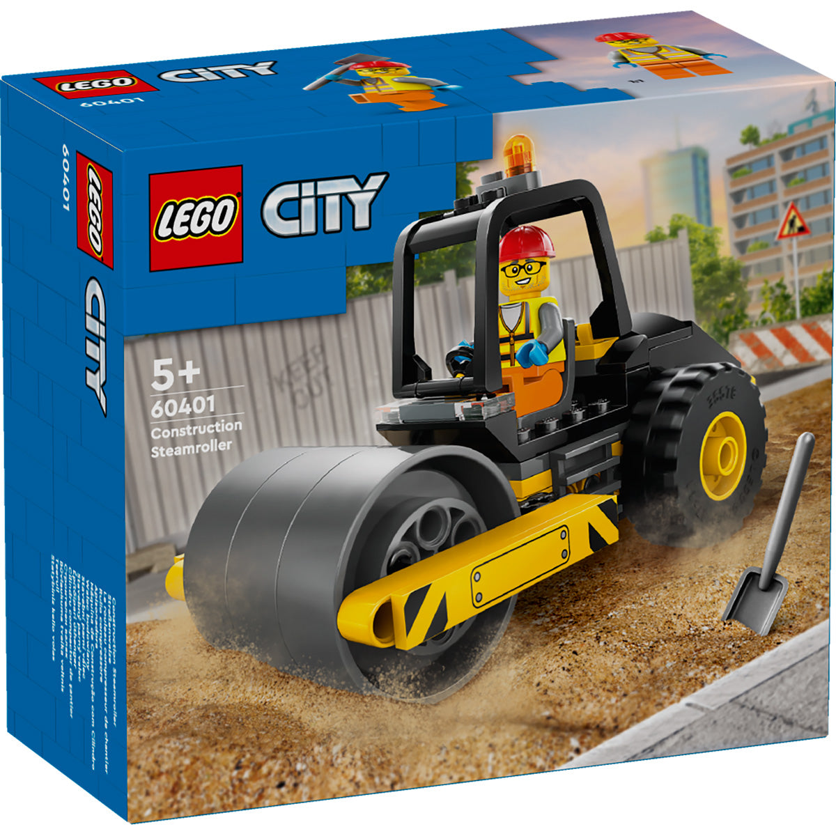 LEGO® City - Gradbeni cestni valjar (60401)