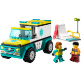 LEGO® City - Mentőautó és snowboardos (60403)