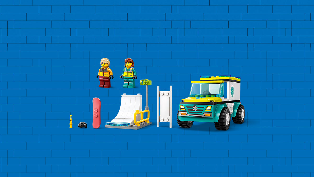 LEGO® City - Rešilni avto in bordar (60403)