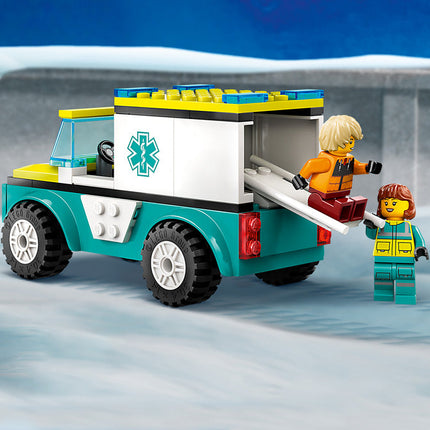 LEGO® City - Mentőautó és snowboardos (60403)