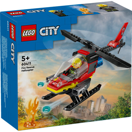 LEGO® City - Tűzoltó mentőhelikopter (60411)