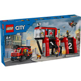 LEGO® City - Gasilska postaja z gasilskim vozilom (60414)