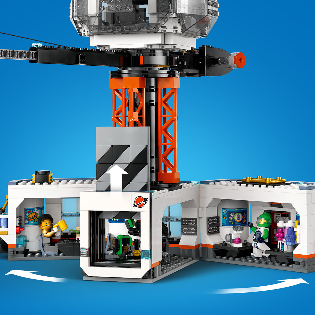 LEGO® City - Vesoljska postaja in izstrelitvena ploščad za rakete (60434)