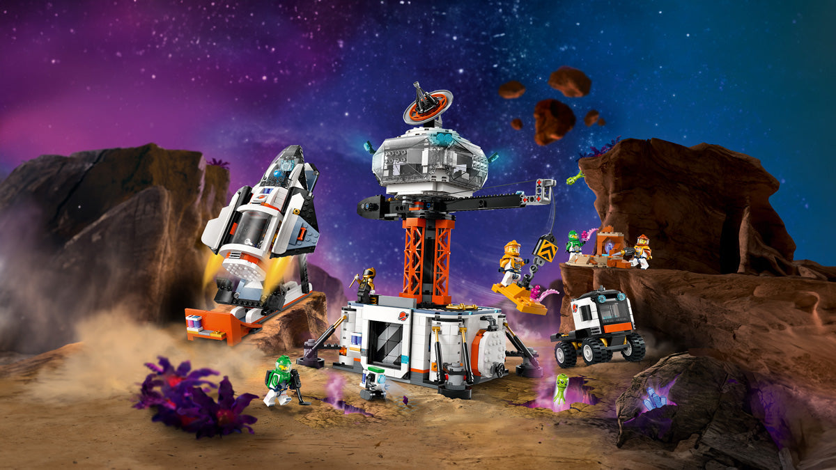 LEGO® City - Vesoljska postaja in izstrelitvena ploščad za rakete (60434)