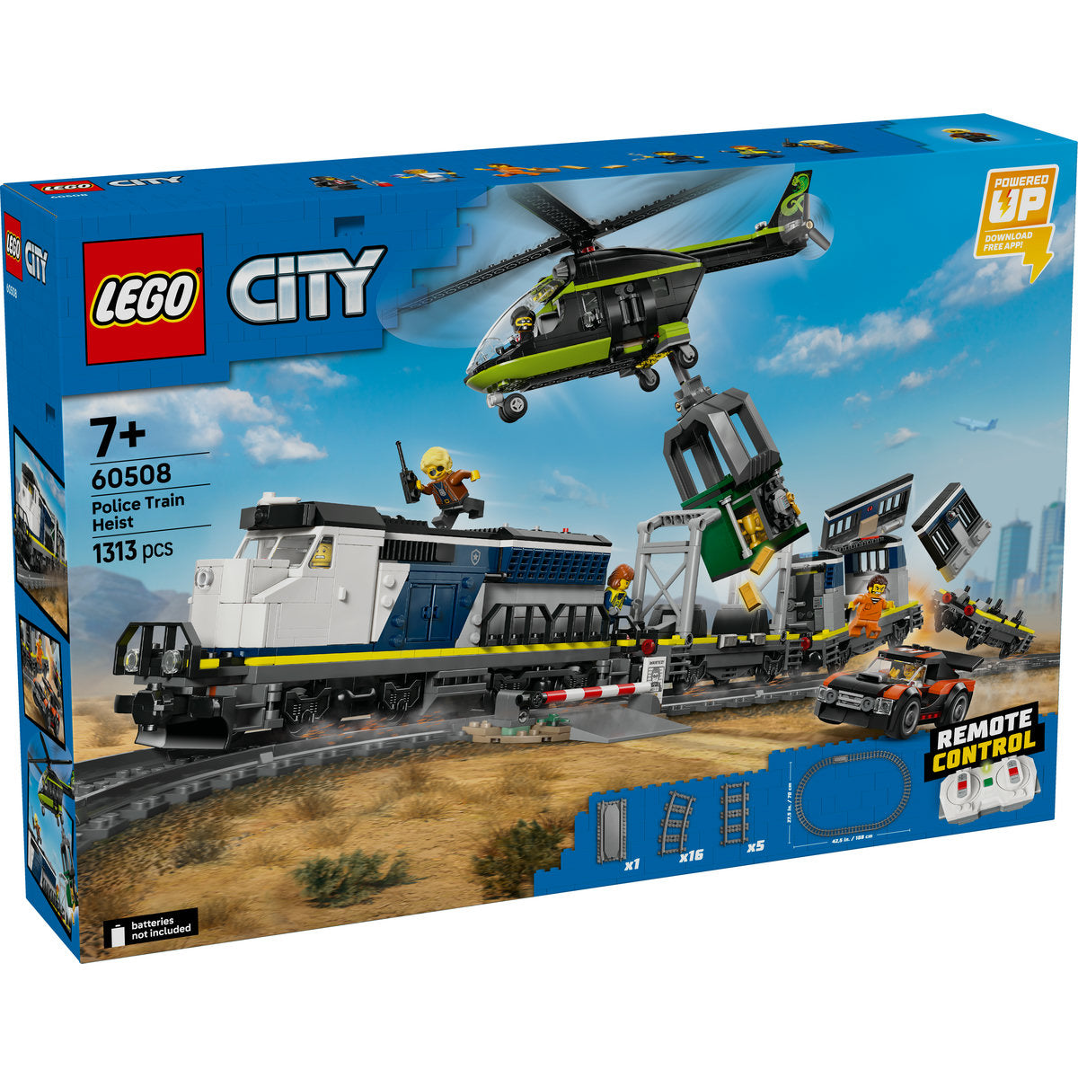 Lego Rop Rop na policijskem vlaku – LEGO® Store Slovenija