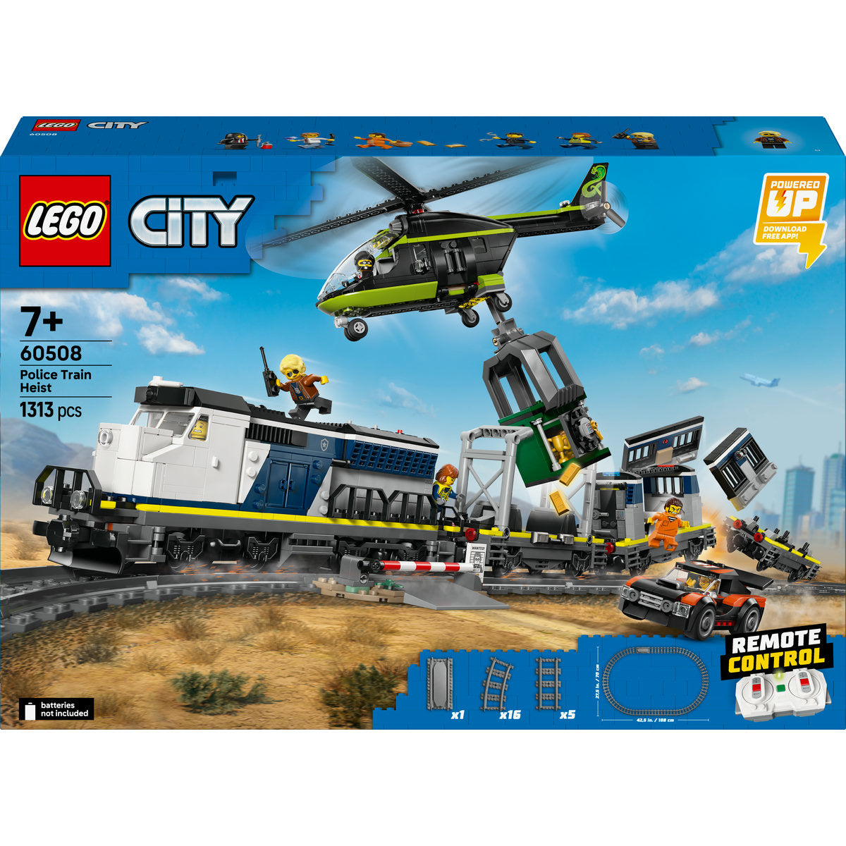 Lego Rop Rop na policijskem vlaku – LEGO® Store Slovenija