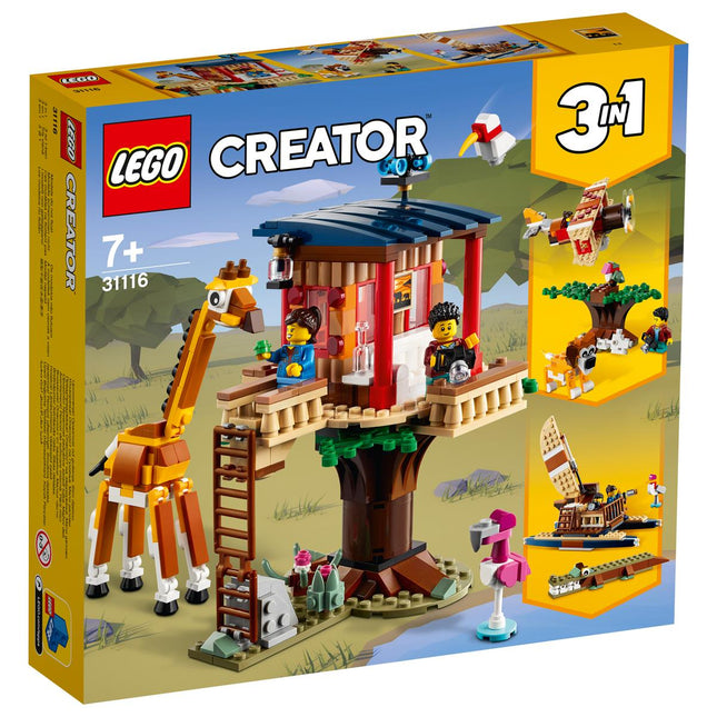 LEGO® Creator 3in1 - Szafari lombház a vadonban (31116)