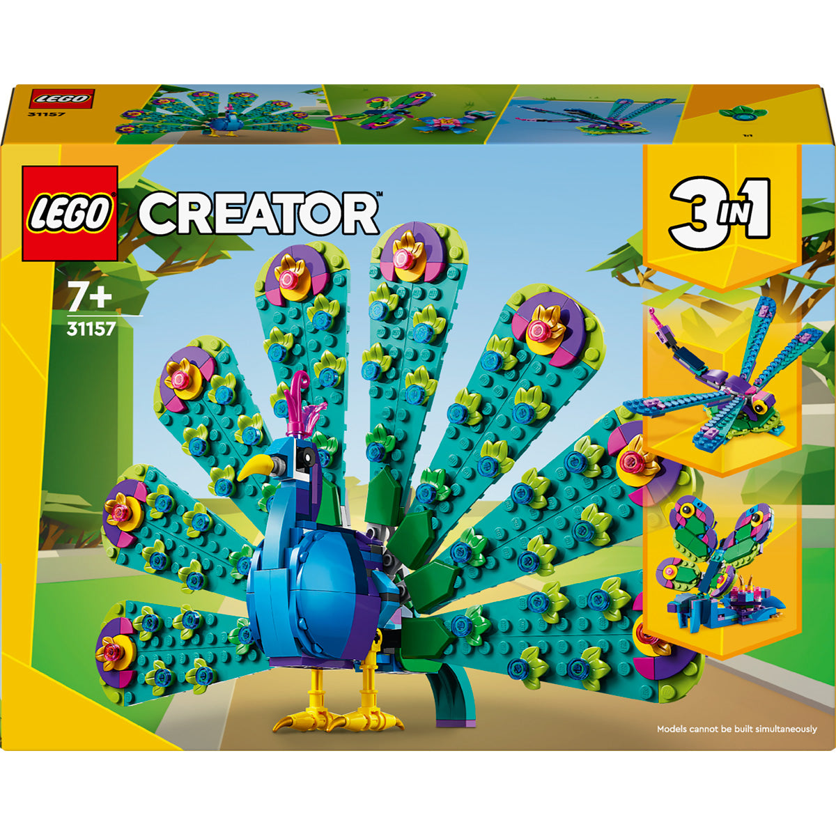 LEGO® Creator 3in1 - Eksotični pav (31157)