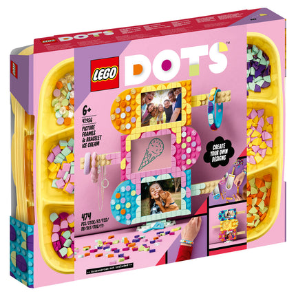 LEGO® DOTS - Fagylaltos képkeret és karkötő (41956)