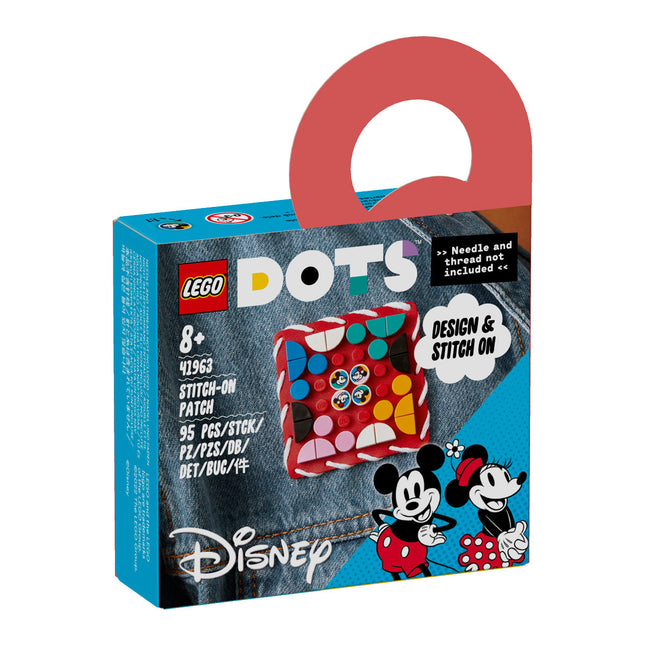 LEGO® DOTS - Mickey egér és Minnie egér felvarró (41963)