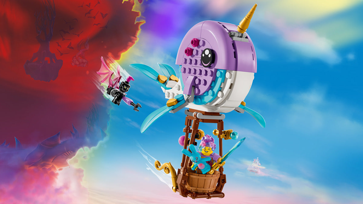 LEGO® DREAMZzz™ - Izziejin narval balon na vroč zrak (71472)