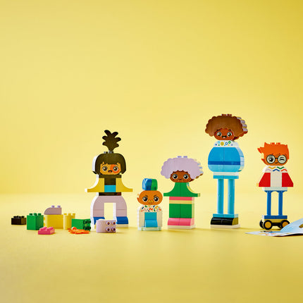 LEGO® DUPLO® - Megépíthető figurák különféle érzelmekke (10423)