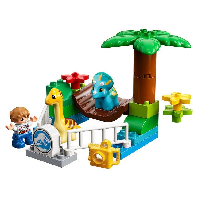 LEGO® DUPLO® - Szelíd óriások állatkerti simogatója (10879)