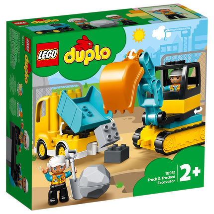 LEGO® DUPLO® - Teherautó és lánctalpas exkavátor (10931)