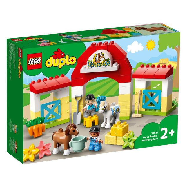 LEGO® DUPLO® - Lóistálló és pónigondozás (10951)
