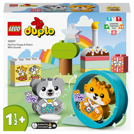 LEGO® DUPLO® - Első kutyusom és cicám (10977)