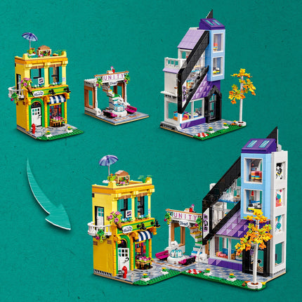 LEGO® Friends - Belvárosi design- és virágboltok (41732)