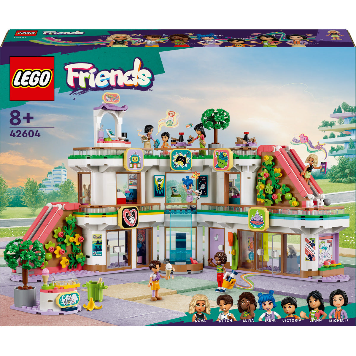 LEGO® Friends - Nakupovalni center Heartlake Cityja (42604)