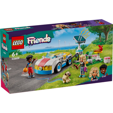 LEGO® Friends - Elektromos autó és töltőállomás (42609)