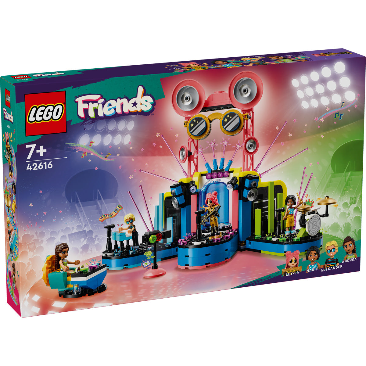 LEGO® Friends - Tekmovanje glasbenih talentov v Heartlake Cityju (42616)