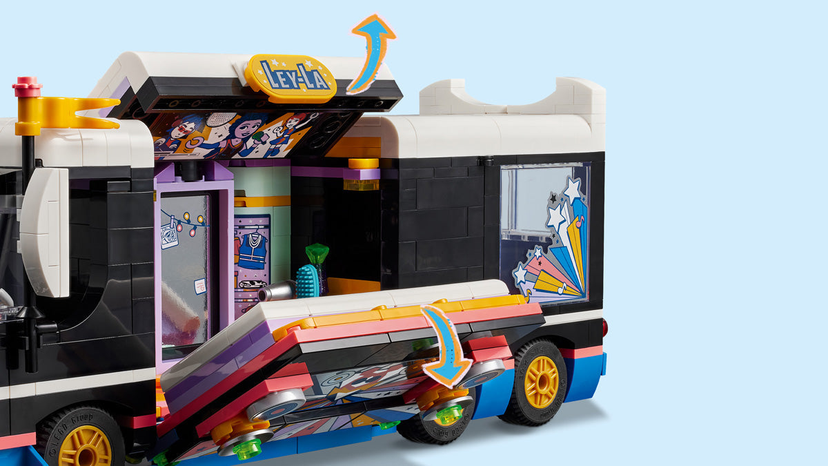 LEGO® Friends - Avtobus za turneje pop-zvezdnikov (42619)