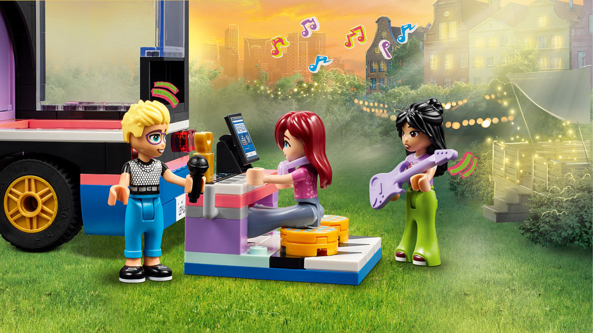 LEGO® Friends - Avtobus za turneje pop-zvezdnikov (42619)
