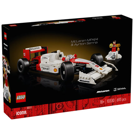 McLaren MP4/4 in Ayrton Senna