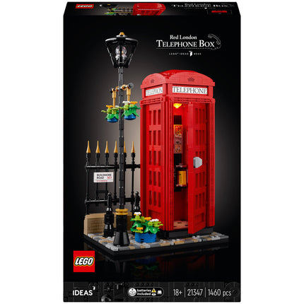 LEGO® - Londoni piros telefonfülke (21347)