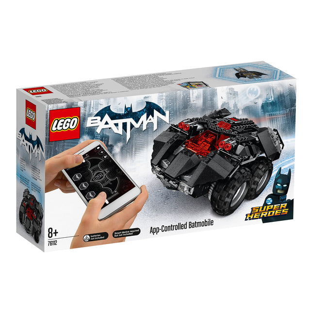 LEGO® Marvel - Applikációval irányítható Batmobil (76112)