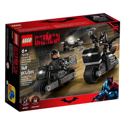 LEGO® Marvel - Batman™ és Selina Kyle™ motorkerékpáros üldözése (76179)