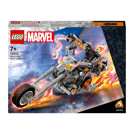 LEGO® Marvel - Szellemlovas robot és motor (76245)