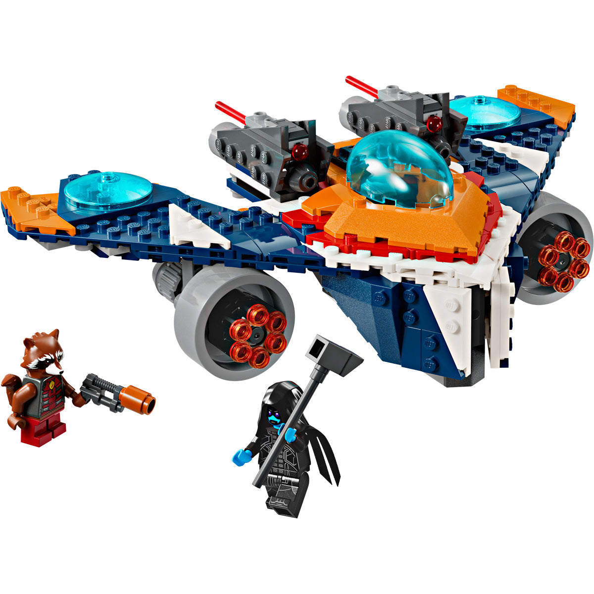 LEGO® Marvel - Rocketov Warbird proti Ronanu (76278)