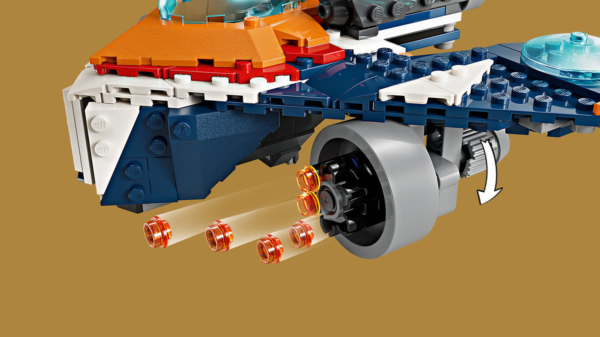 LEGO® Marvel - Rocketov Warbird proti Ronanu (76278)
