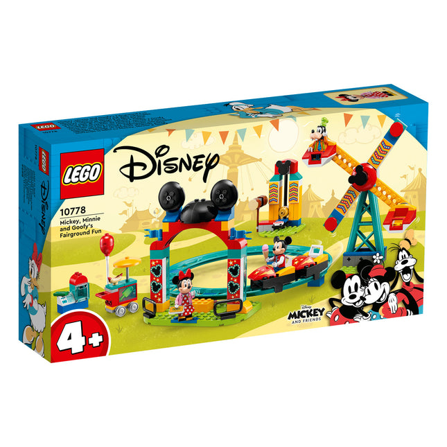 LEGO® Mickey és barátai - Mickey, Minnie és Goofy vidámparki szórakozása (10778)