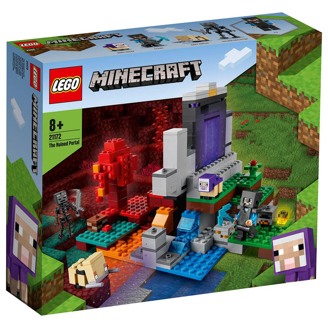 LEGO® Minecraft® - A romos portál (21172)