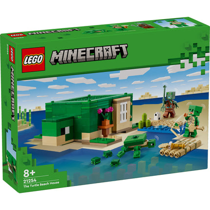 LEGO® Minecraft® - A tengerparti teknősház (21254)