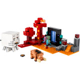LEGO® Minecraft® - Zaseda pri portalu v Nether (21255)