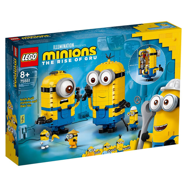 LEGO® Minions - Kocka minyonok és barlangjuk (75551)