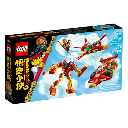 LEGO® Monkie Kid™ - Monkie Kid bot kreációi (80030)