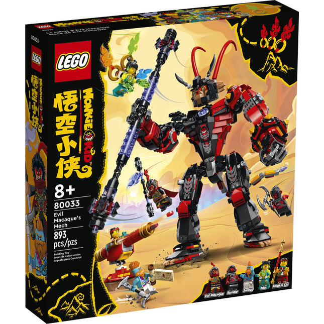 LEGO® Monkie Kid™ - Evil Macaque robotja (80033)