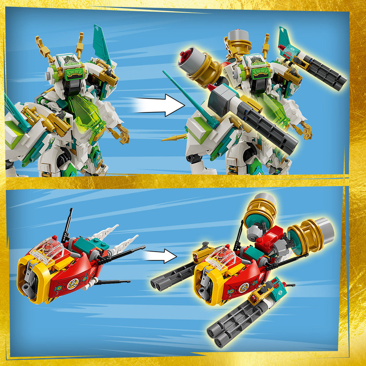 LEGO® Monkie Kid™ - Meijin zmajski robotski oklep (80053)