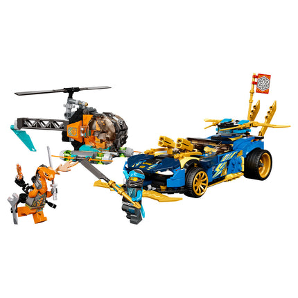 LEGO® NINJAGO® - Jay és Nya EVO versenyautója (71776)